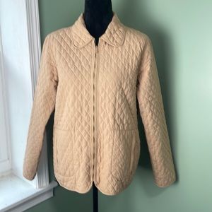 Blassport reversible, quilted jacket tan, medium